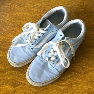 Baby Blue Old Skool Vans